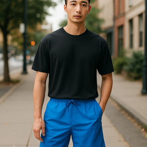 Mens Under Armour ico Volley Shorts Size M Blue